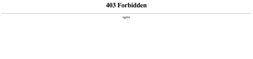 403-forbidden-error