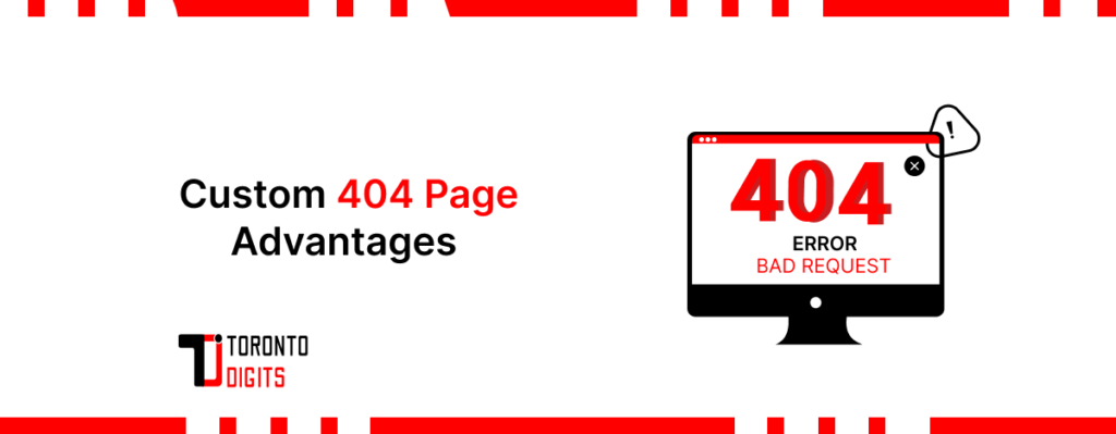 Custom 404 Page Advantages